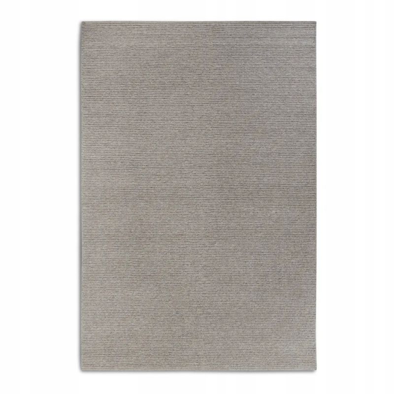Dywan Villeroy&Boch wełniany pętelkowy 80x150cm, ręcznie tkany beżowy jednokolorowy 1 szt.