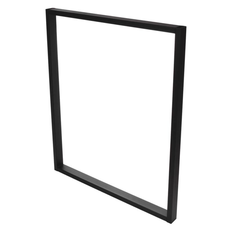 Noga do stołu 50x72 cm Szpak Simple 4x2 A73 metalowa czarna 1szt