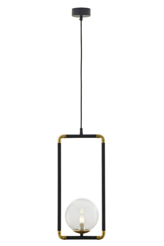 Lampa sufitowa Jupiter ZAFRA czarno-złota 1xG9x8W IP20 - 1 szt