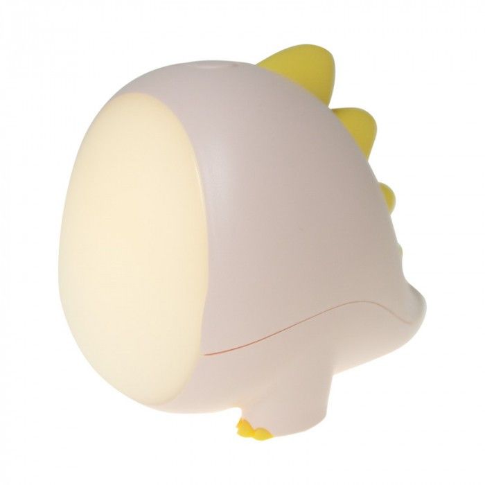 Lampka stołowa Mary's Nocne różowo-biała LED 1.6W 3000K / 6500K bezprzewodowa IP20 wym: 9.5 x 10.5 x 11.9 cm silikon - 1 szt.