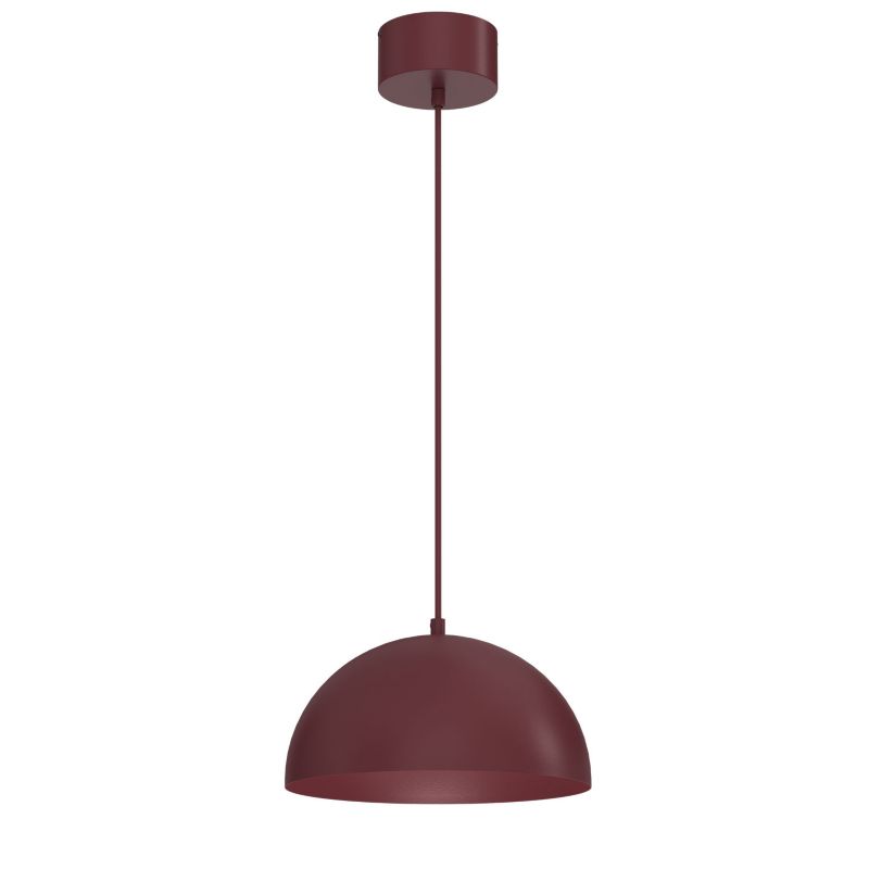 Lampa wisząca Luminex Sola czerwona 1xE27x15W IP20 wym:110x29x29cm - 1 szt.