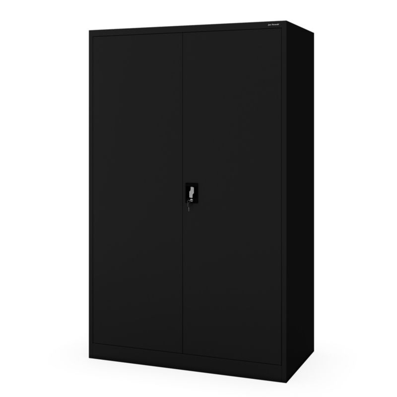 Szafa biurowa metalowa JAN II D600 1150 x 1850 x 600 mm czarna 1szt