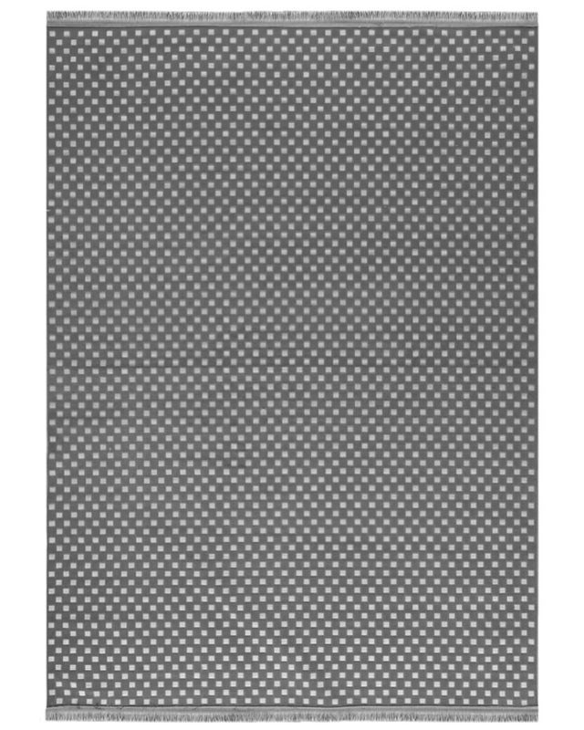 Nowoczesny dywan, geometryczny 160x230cm Sora Brio Mazovia - grafitowy, na ogrzewanie podłogowe, 1szt.