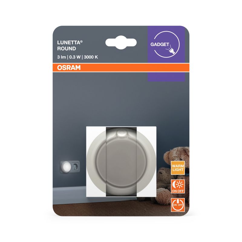 Lampka nocna Osram Lunetta okrągła