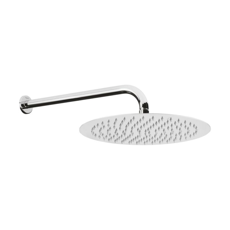 Deszczownica Hagser Mila Karin okrągła 30 cm z ramieniem ściennym chrom 1 szt.