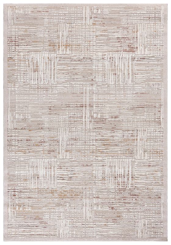 Dywan Nowoczesny Abstrakcyjny Lodi Ibu 80 x 150 cm beżowy, kremowy 1 szt.