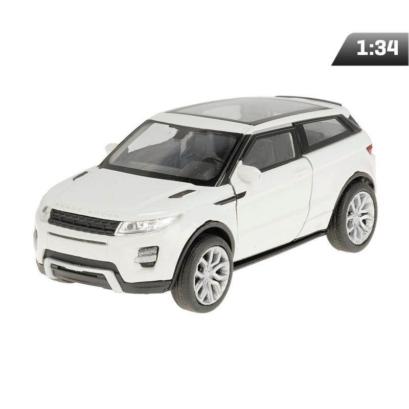 Model 1:34, Land Rover Range RoverEvoque, biały, Carmotion, 1 szt.