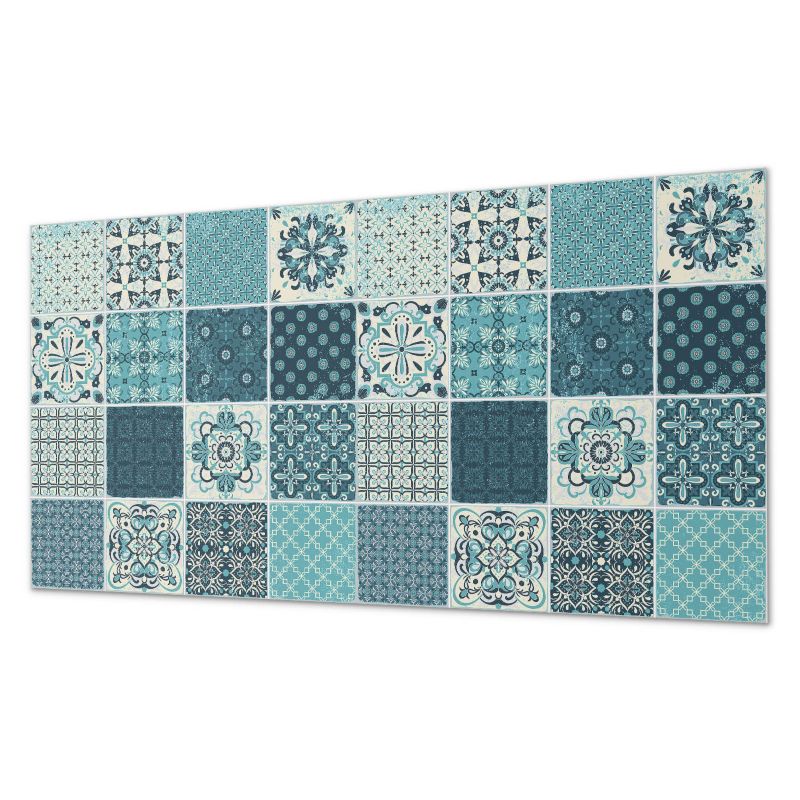 Paczka Kafelków Winylowych PCV ArtPrintCave 60x30 cm Wzory w mozaice geometrycznej 6 szt.