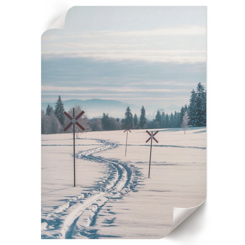 Plakat ArtPrintCave 59,5x84 cm Zimowy krajobraz Lunori 1 szt.