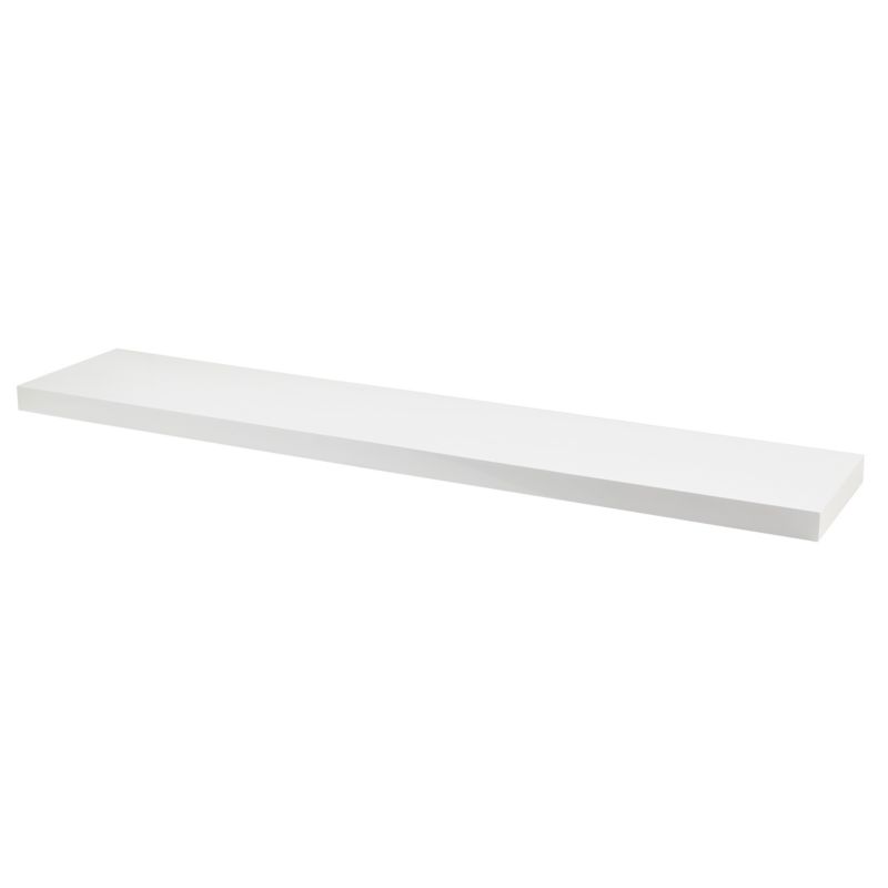 Półka Cusko 30 x 235 x 1180 mm biały połysk