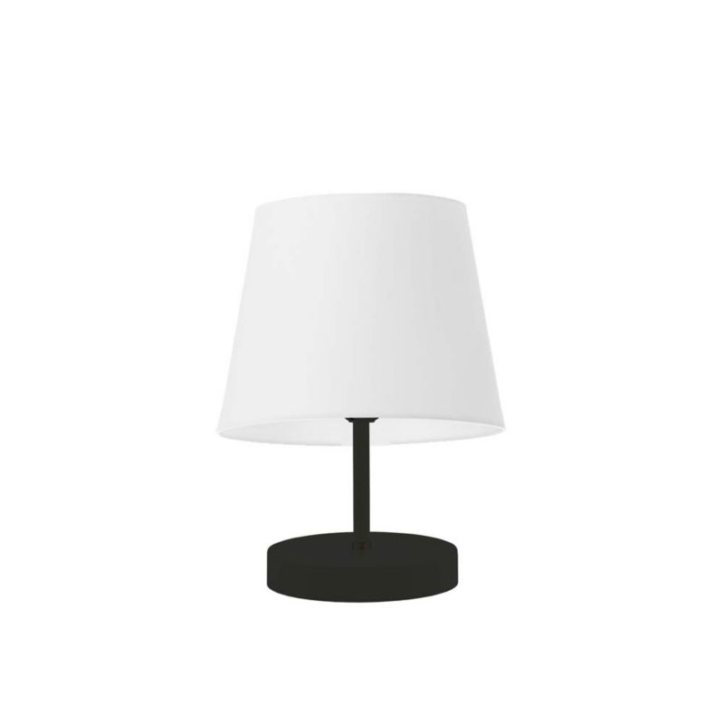 Lampka Nocna Volta Light Factory Picolo Abażur Biały Stożek 1xE27 1szt.