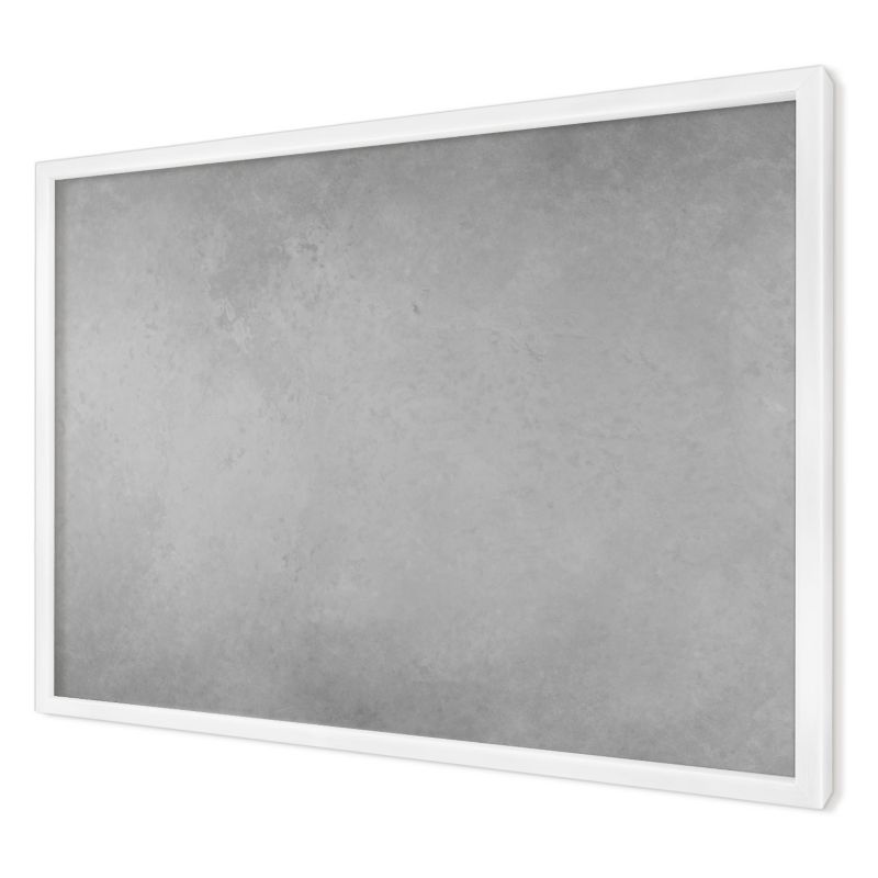 Ozdobna tablica na magnesy Wallfluent 60x40 Srebrzysta mgła w białej ramie 1szt