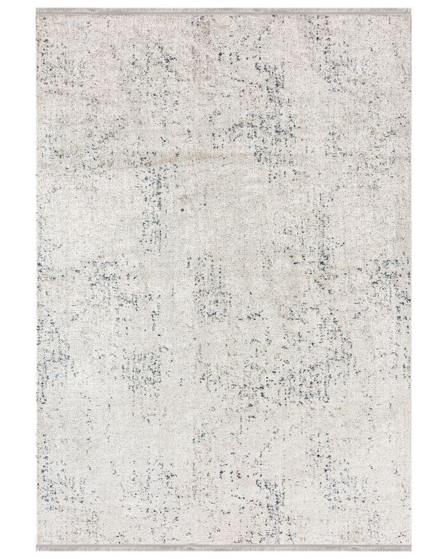 Nowoczesny dywan, abstrakcyjny 100x300cm Bari Pepe Blu Mazovia - granatowy, kremowy, szary, na ogrzewanie podłogowe, 1szt.