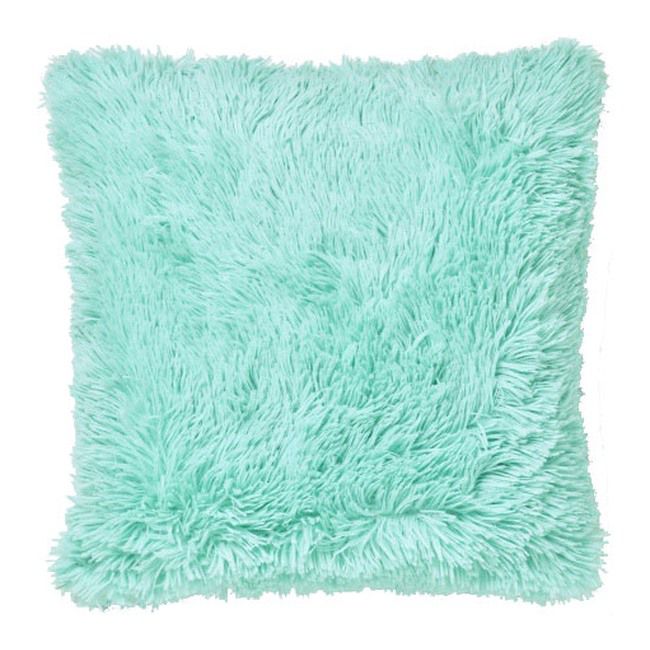 Poduszka GoodHome Modoc 40 x 40 cm turkusowa
