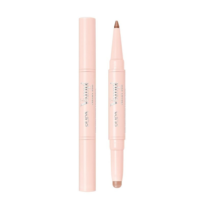 PUPA Milano Vamp! Creamy Duo Pomadka i konturówka do ust - 015 Fair Warm Nude, 1 g