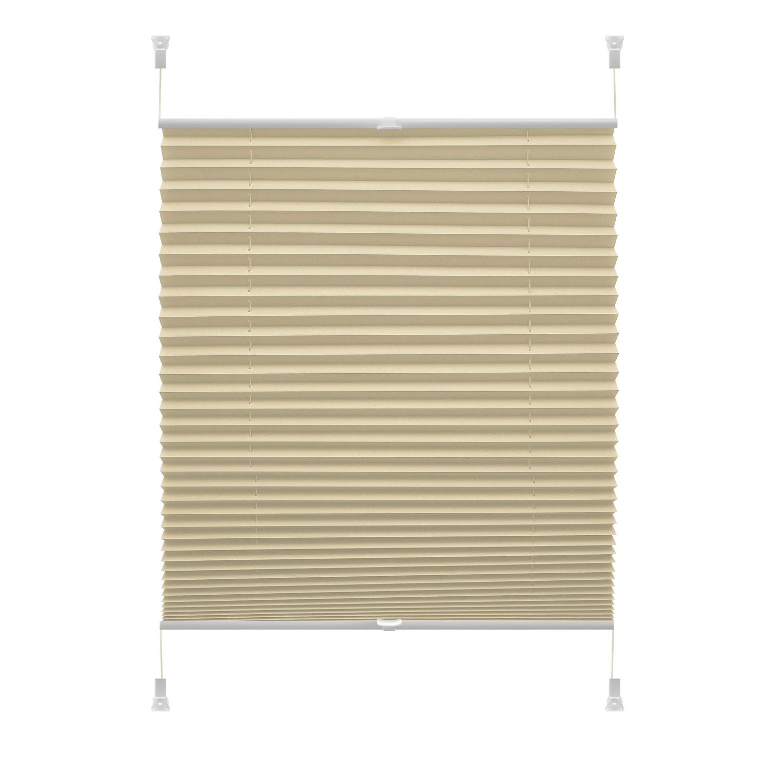 Roleta plisowana VERONA beżowa 90 cm x 150 cm