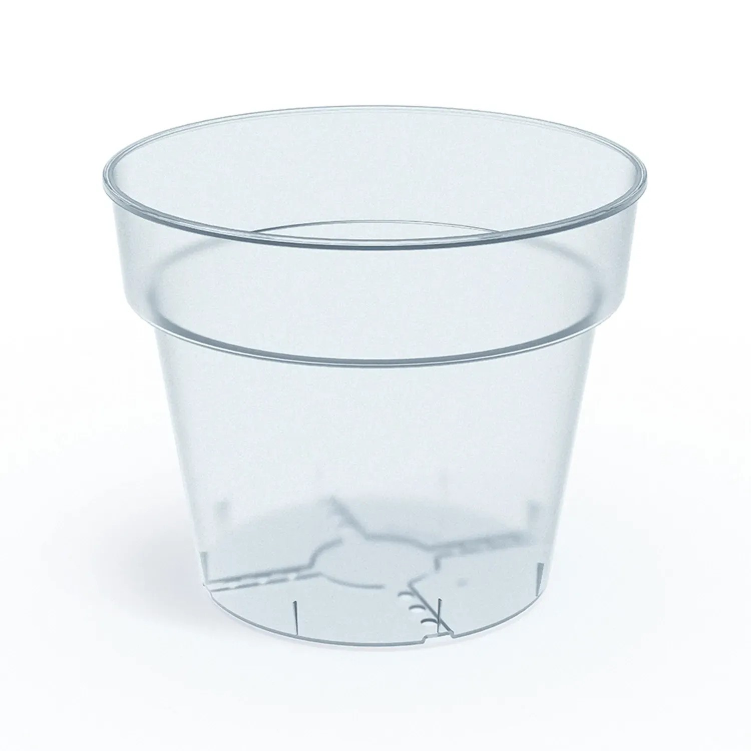 Prosperplast Doniczka Planti przeźroczysta - 12 cm