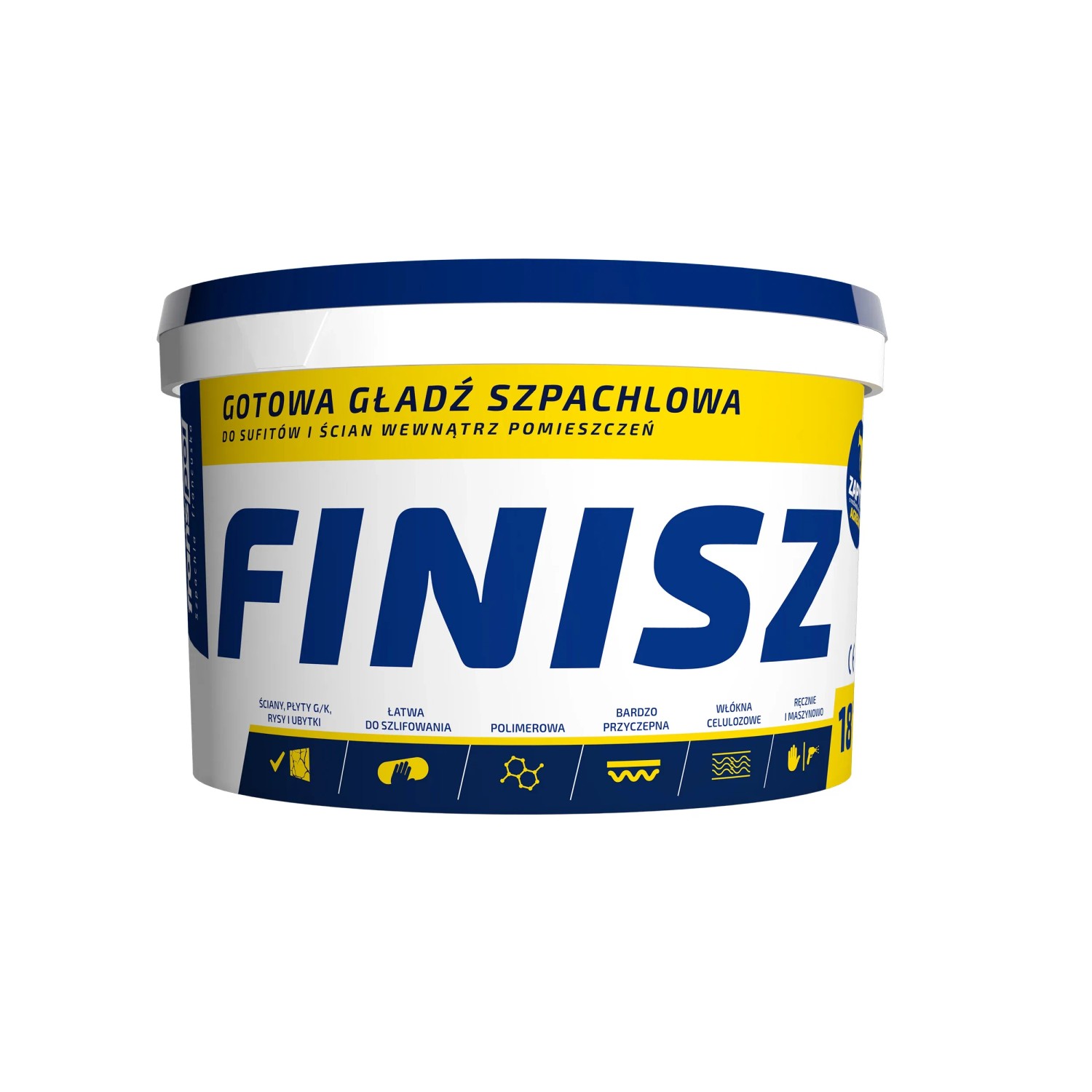Brik Gotowa gładź szpachlowa Finisz 18kg