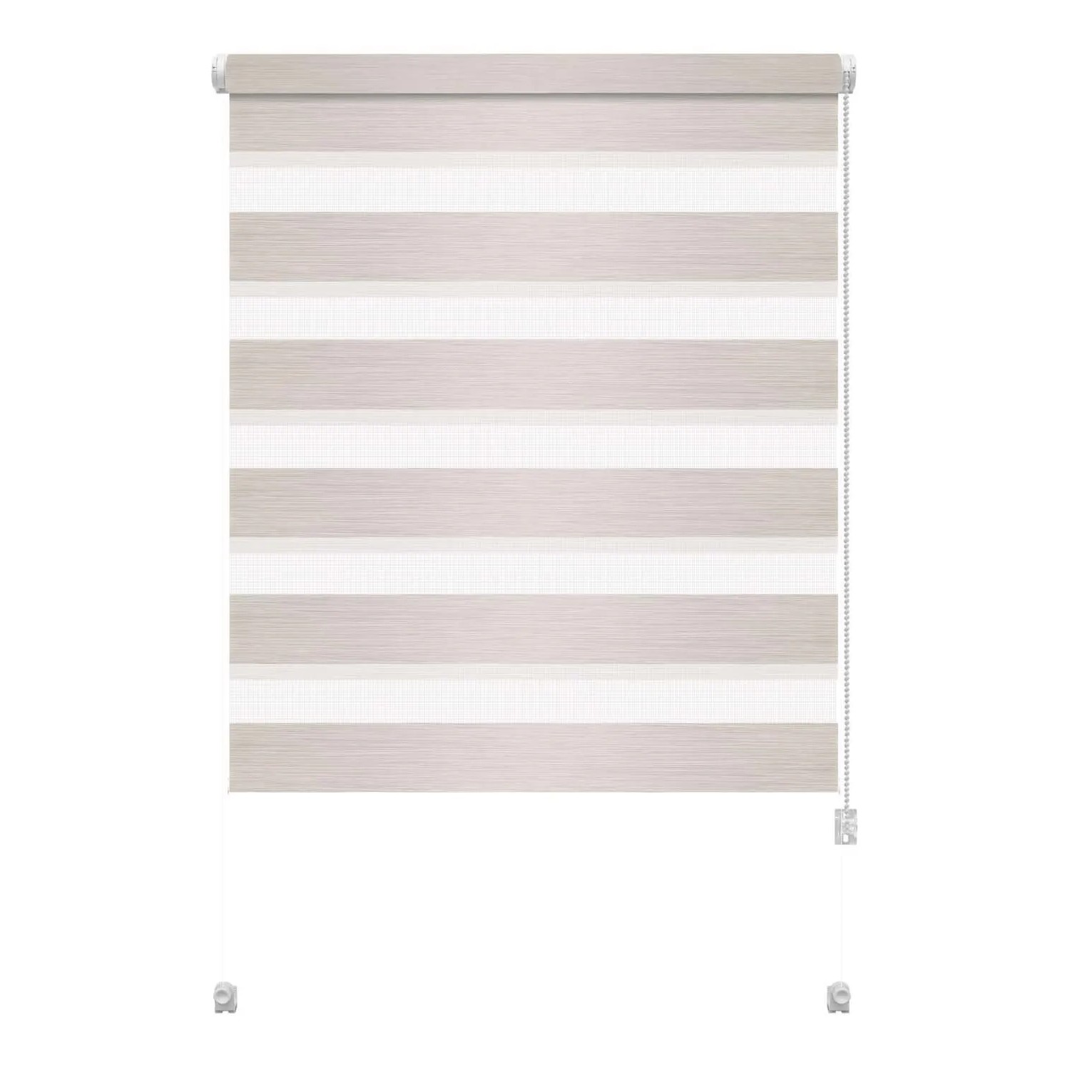 Gardinia Roleta MINI ZEBRA SILK Dzień/Noc 78 x 215 cm jasny beż