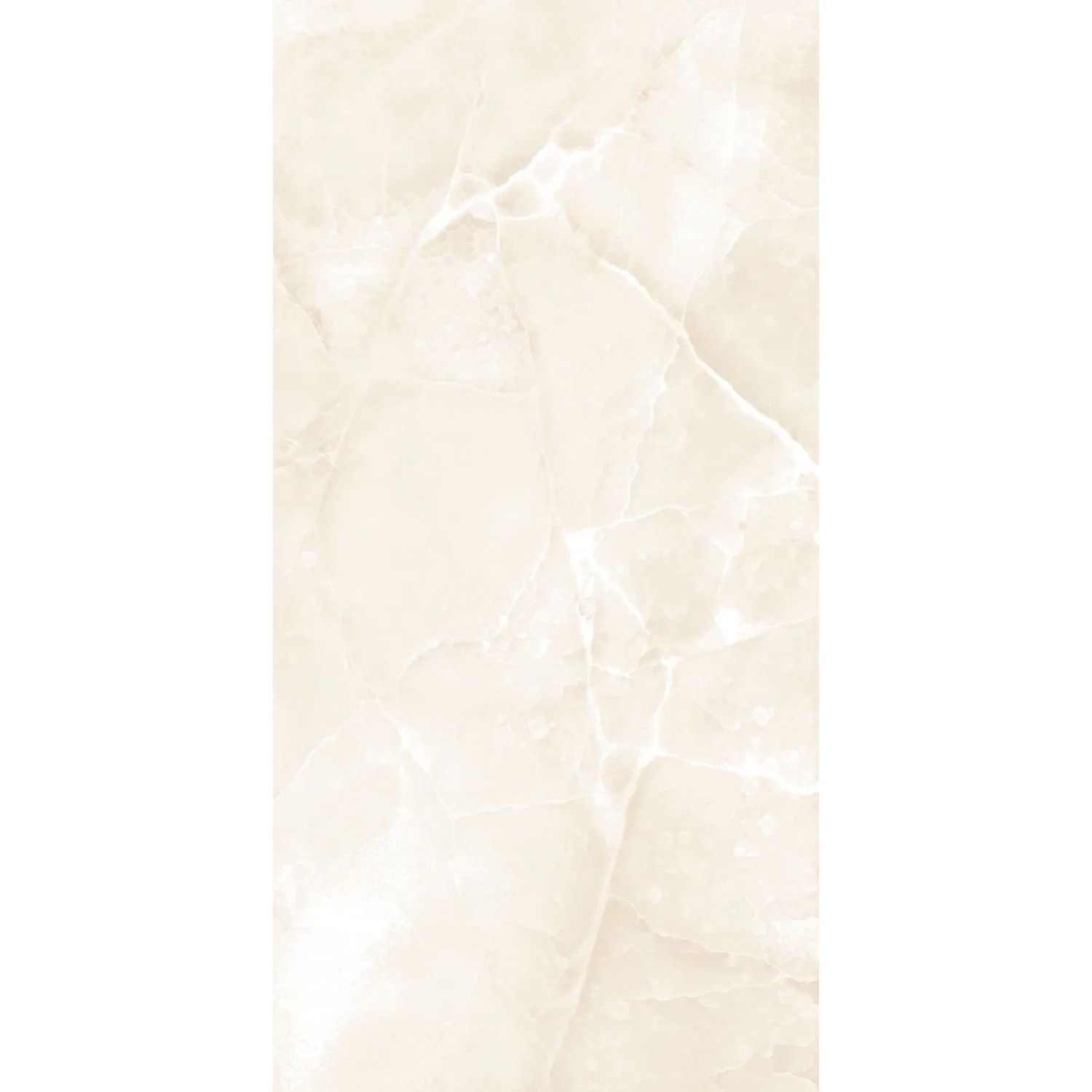 Gres szkliwiony półpolerowany Onyx Snow Beige Carving 60 x 120 cm