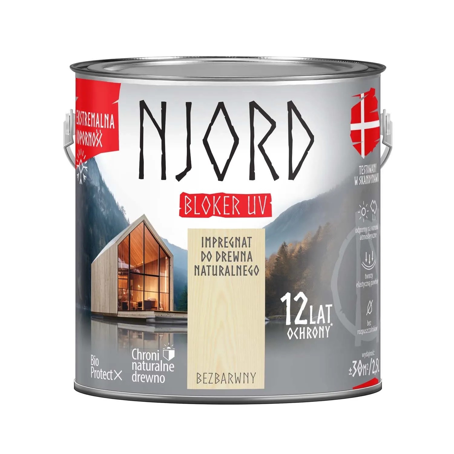 Bloker UV Njord bezbarwny 2,5l