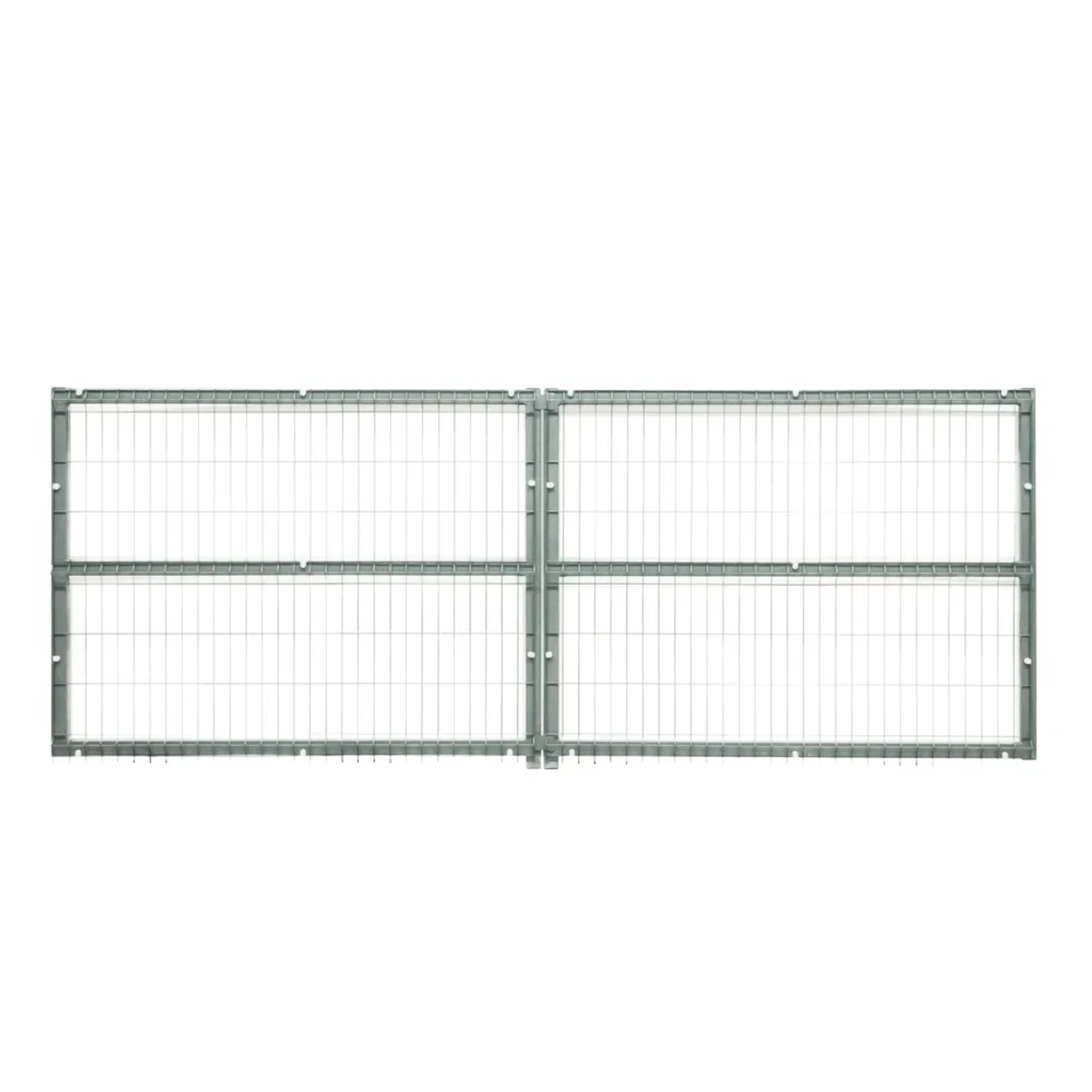 Jarmex Brama panelowa dwuskrzydłowa ocynkowana 400 x 152 cm