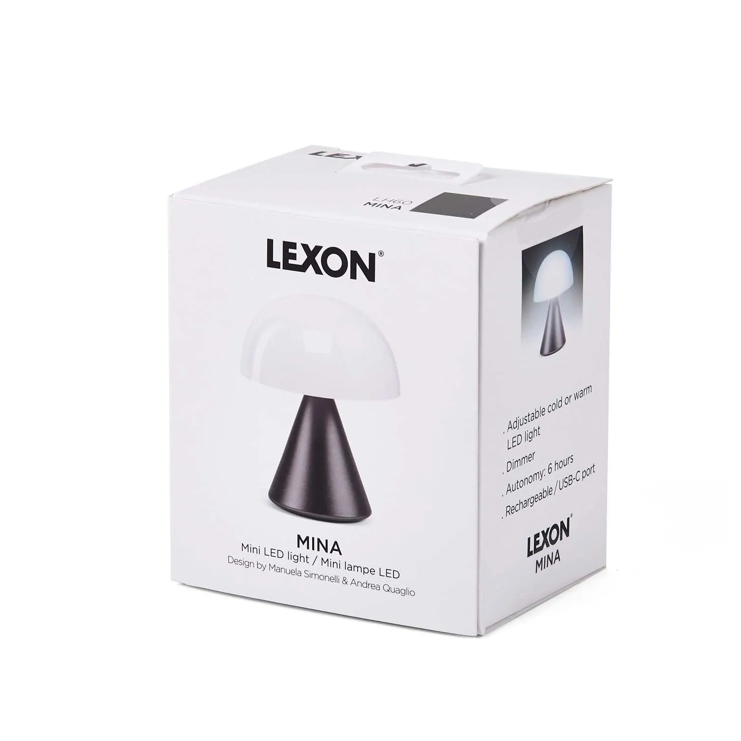 Lampa LED Lexon Mina Mini Różowa