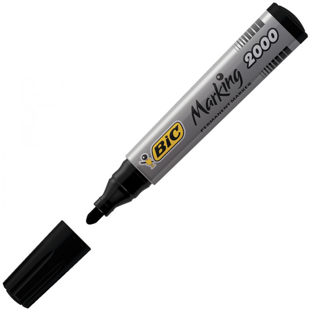 Marker permanentny Bic Marking 2000 ECOlutions, okrągła, 1.7mm, czarny