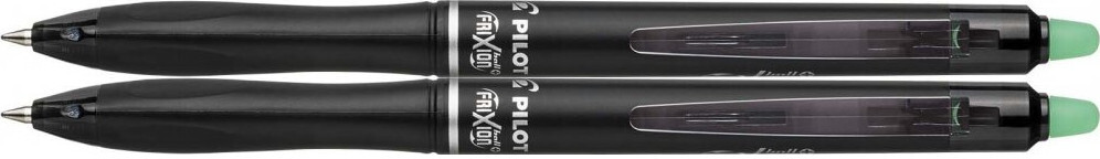 2x Pióro kulkowe wymazywalne Pilot Frixion Ball+, 0.7mm, zielony