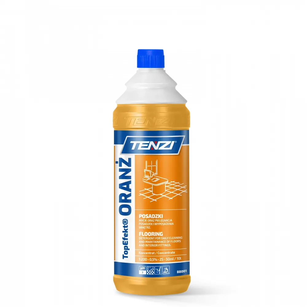 Preparat myjąco-pielęgnujący Tenzi TopEfekt Oranż, pomarańczowy, 1l