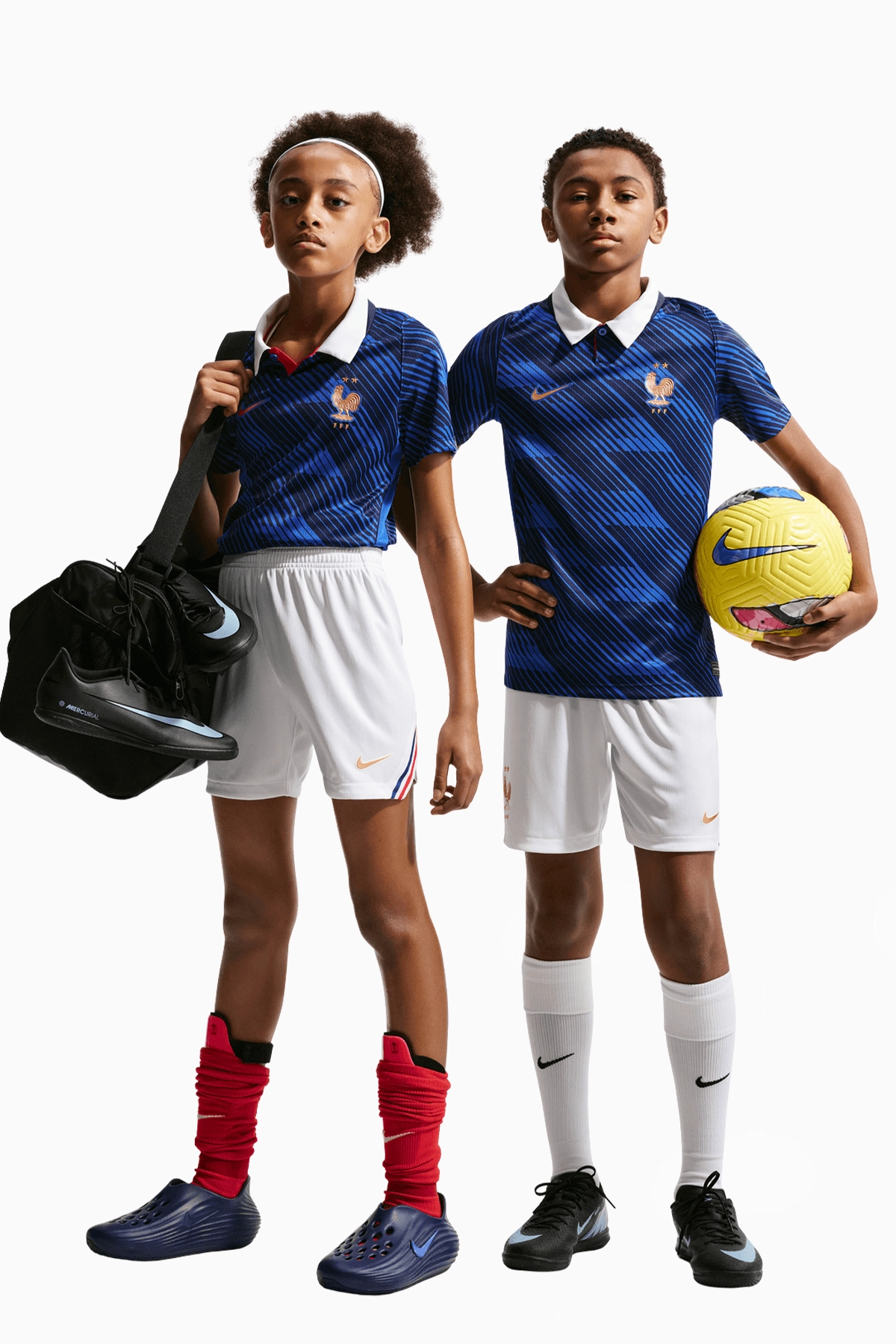 Spodenki Reprezentacji Francji Nike 2026 Domowe Stadium Junior - Biały