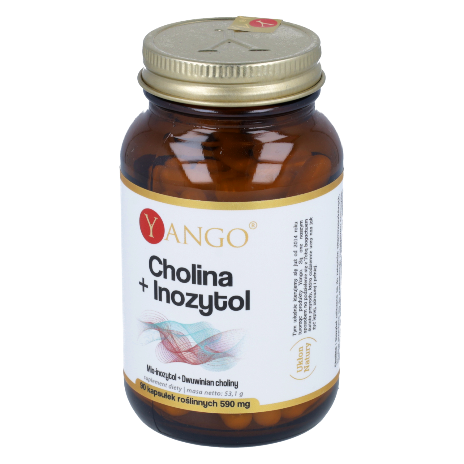 Yango cholina + inozytol, 90 kapsułek
