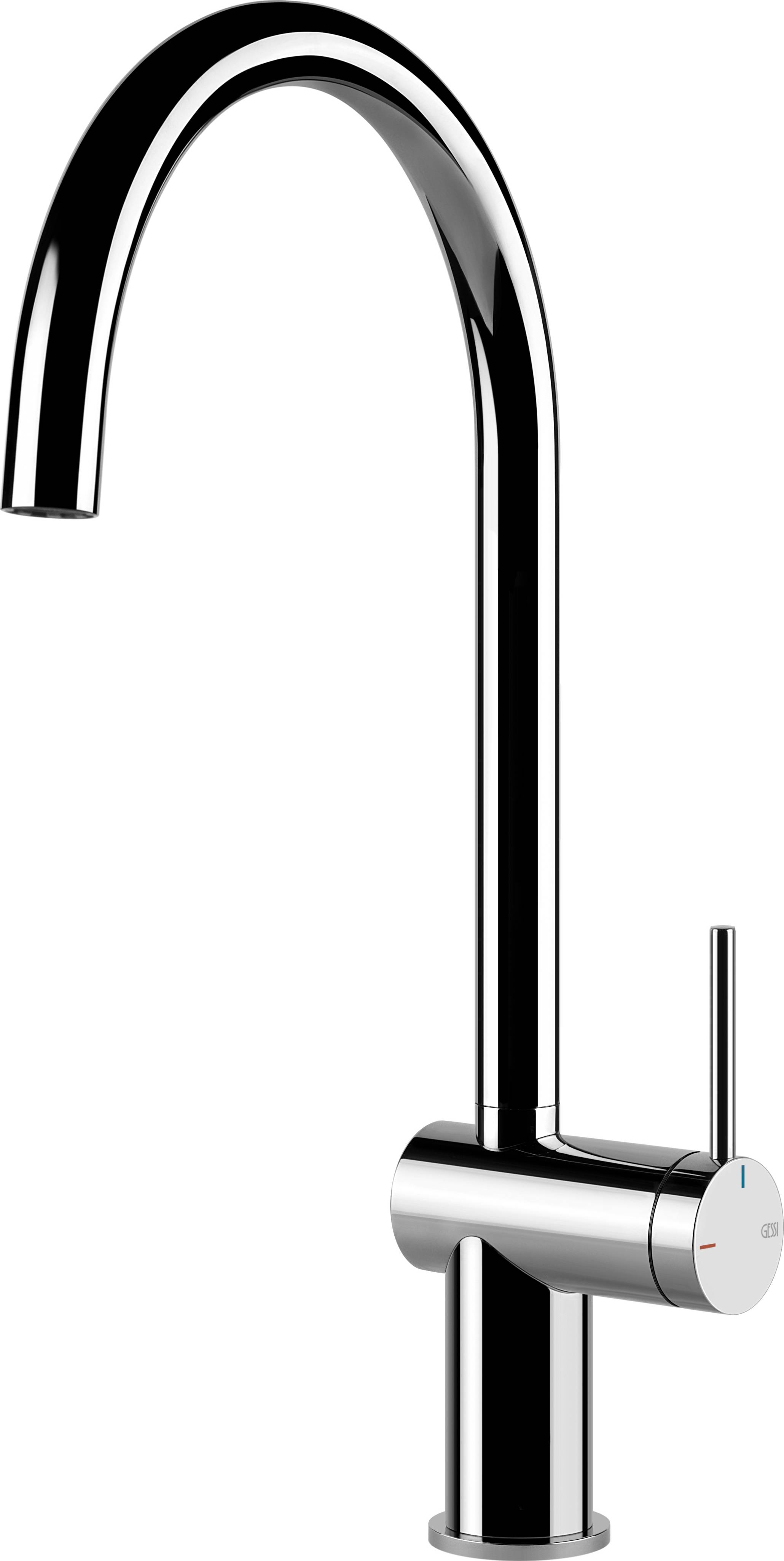 Gessi Inedito bateria kuchenna stojąca chrom 60411.031