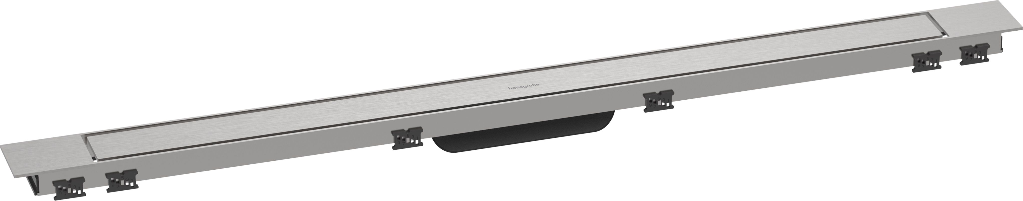 Hansgrohe RainDrain Match Plus element zewnętrzny odpływu 100 cm stal szlachetna szczotkowana 56217800