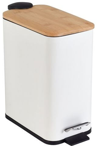 BISK Rado kosz na śmieci 5 l biały 08424