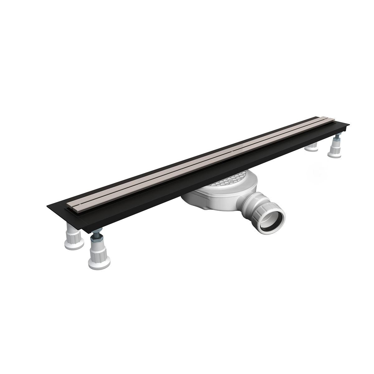 Oltens Langan Slim odpływ prysznicowy liniowy 70 cm nikiel połysk/szczotkowany 30010910