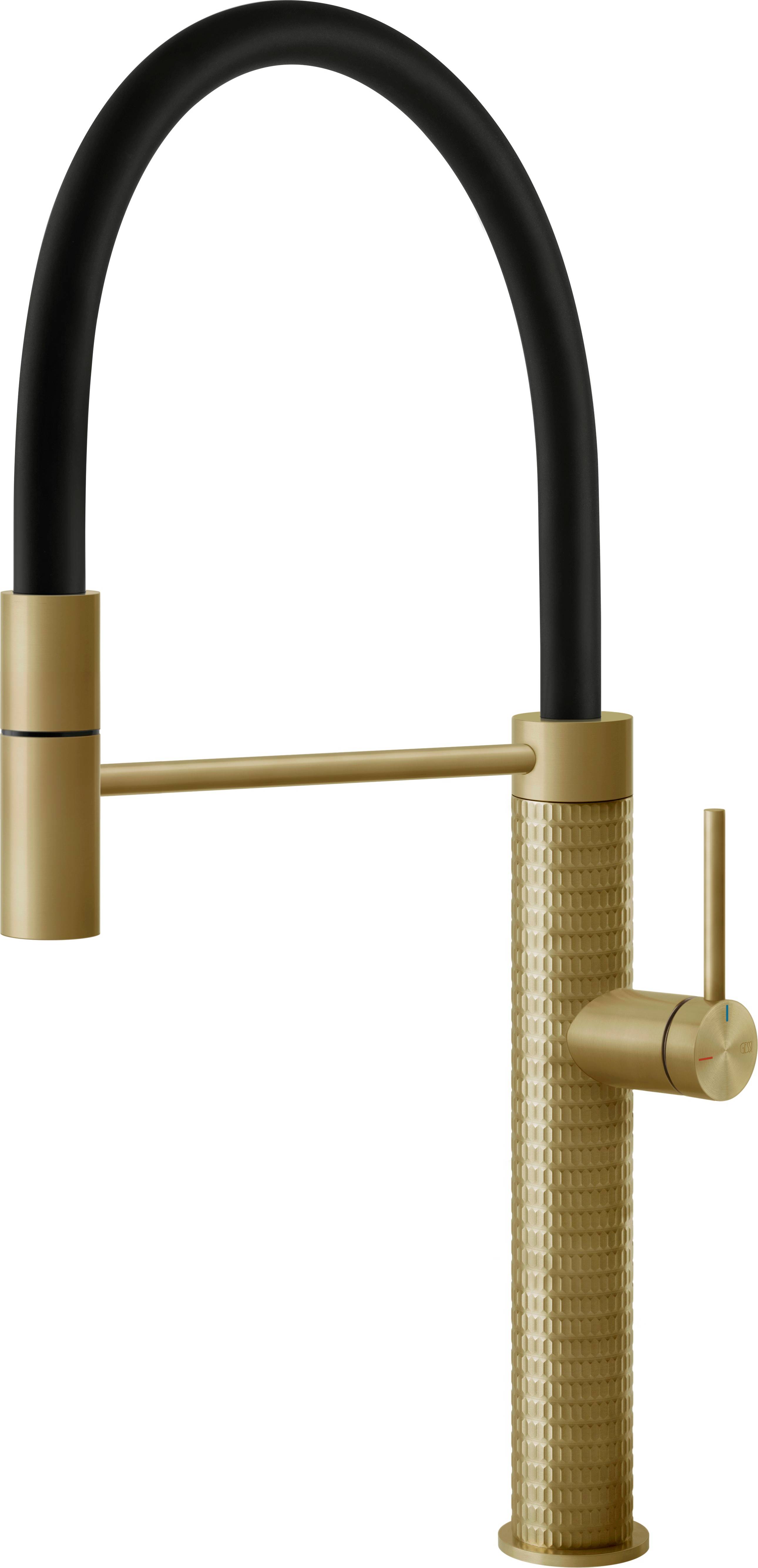 Gessi 316 bateria kuchenna stojąca mosiądz 60012.727