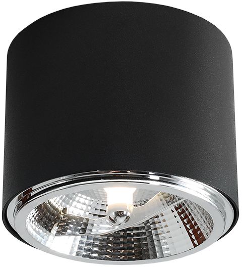 Aldex Bot lampa podsufitowa 1x35 W czarna 1047PL_G