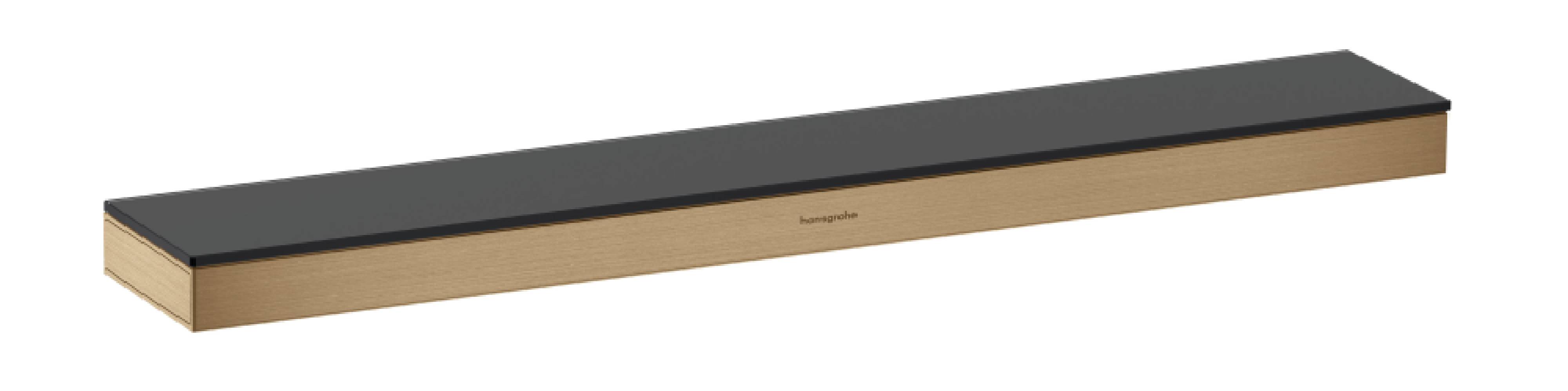 Hansgrohe Rainfinity półka łazienkowa 50 cm ścienna brąz szczotkowany 26844140