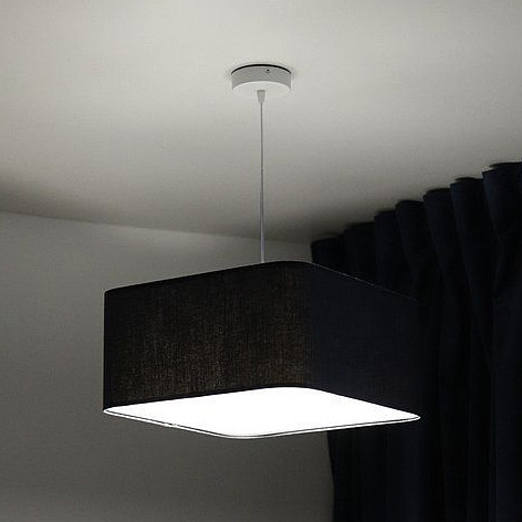 BPS Koncept Kwadro len light lampa wisząca 1x60 W granatowa KW-004-40W30