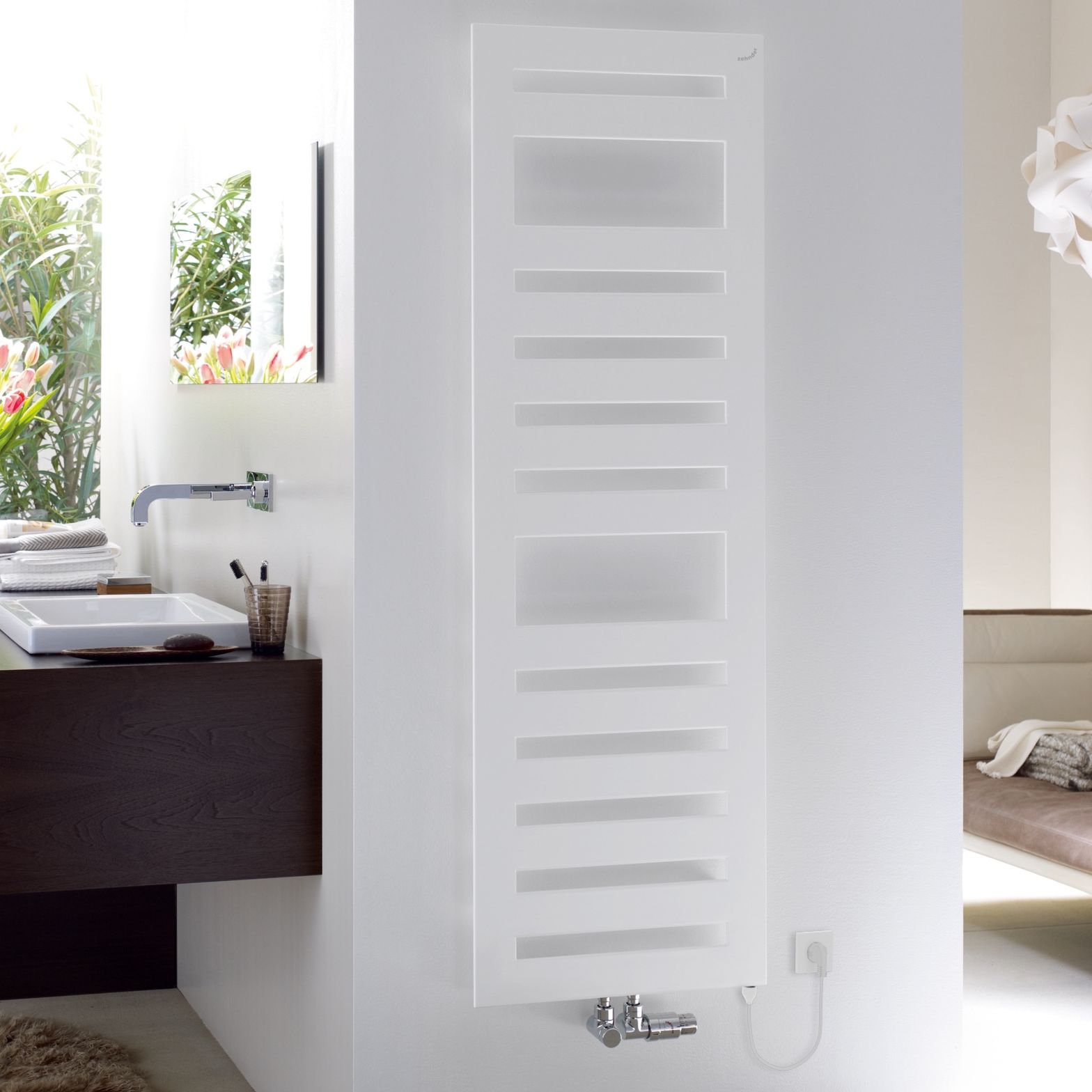 Zehnder Metropolitan Spa grzejnik łazienkowy dekoracyjny 175x40 cm biały MET-180-040