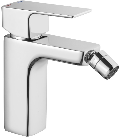 Invena Nyks bateria bidetowa stojąca chrom BB-28-001