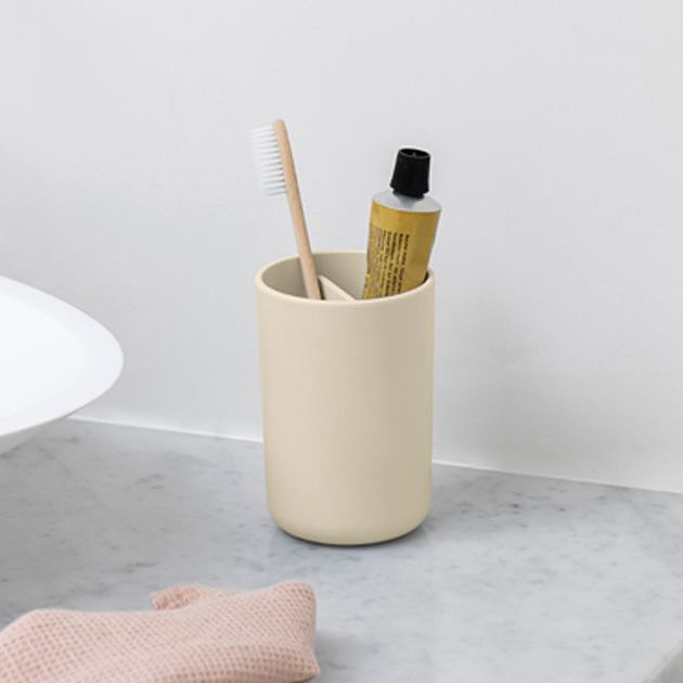 Brabantia ReNew kubek na szczoteczki beżowy 223341