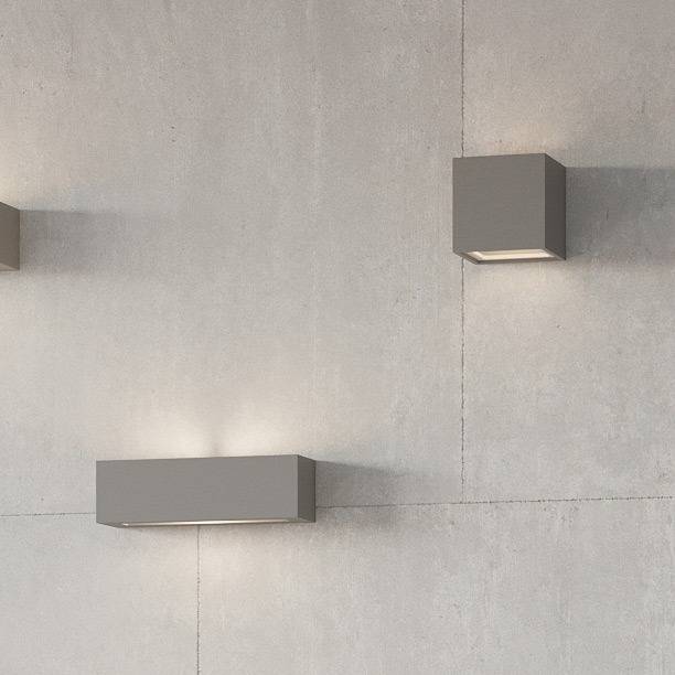 Sollux Lighting Leo kinkiet 1x60W szary SL.0871