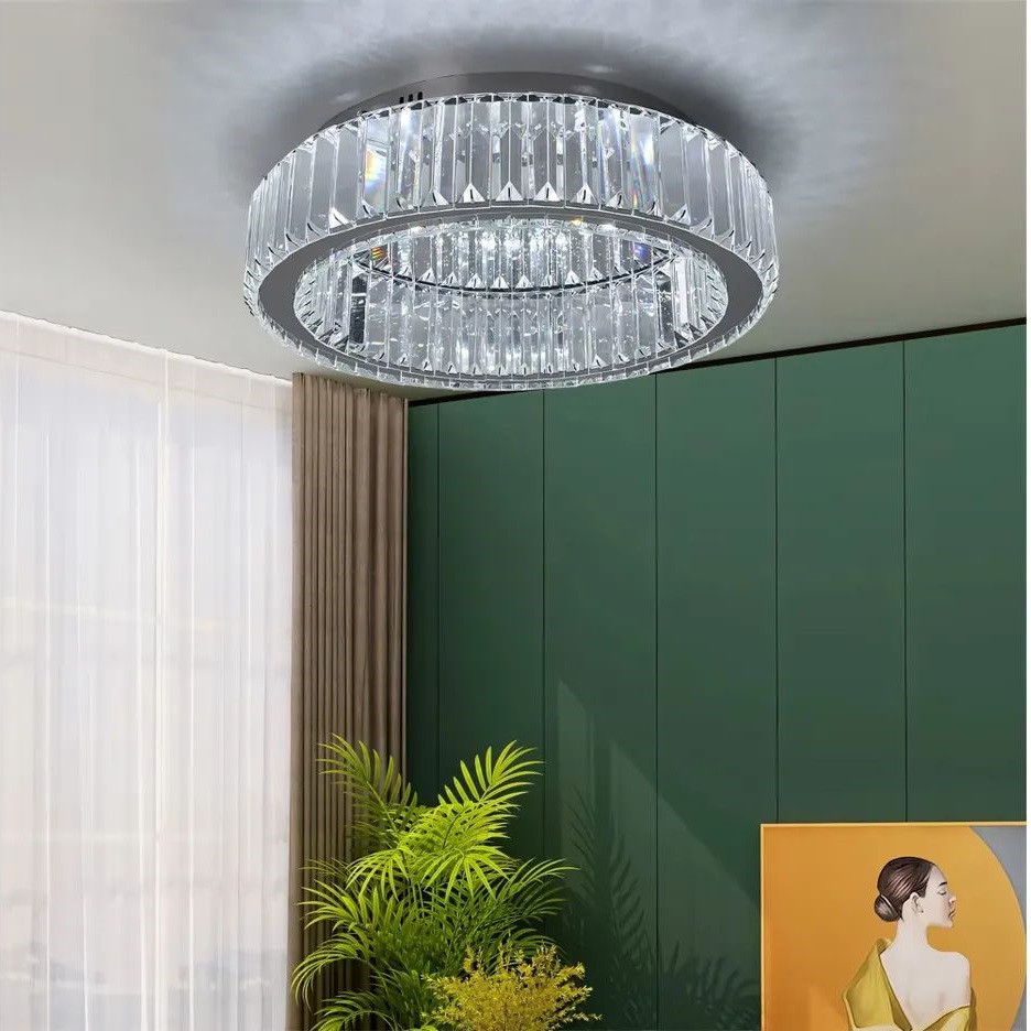 TooLight lampa podsufitowa 1x24 W chrom OSW-09306