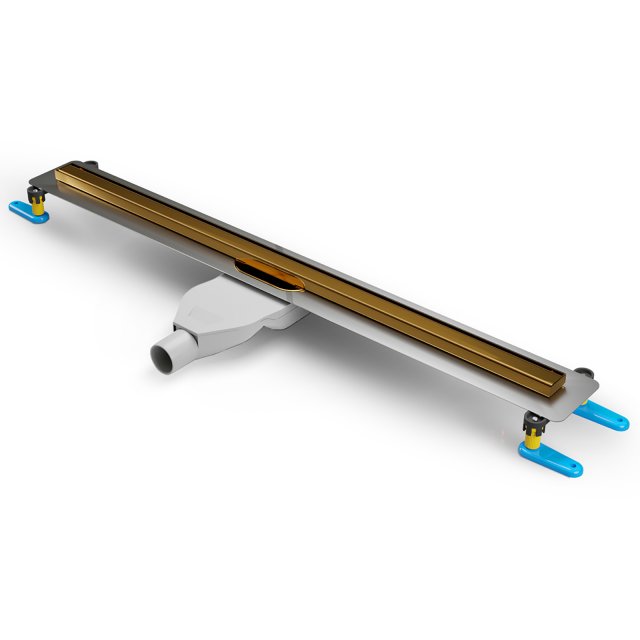 Odpływ liniowy MARELLE 100 cm złoty polerowany TER-0320