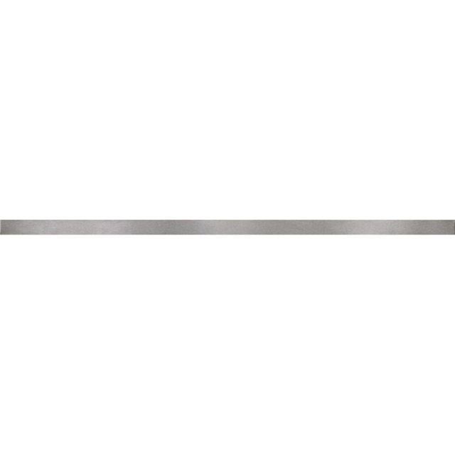 Płytka ścienna listwa UNIVERSAL METAL BORDERS silver mat 2x59,8 gat.
