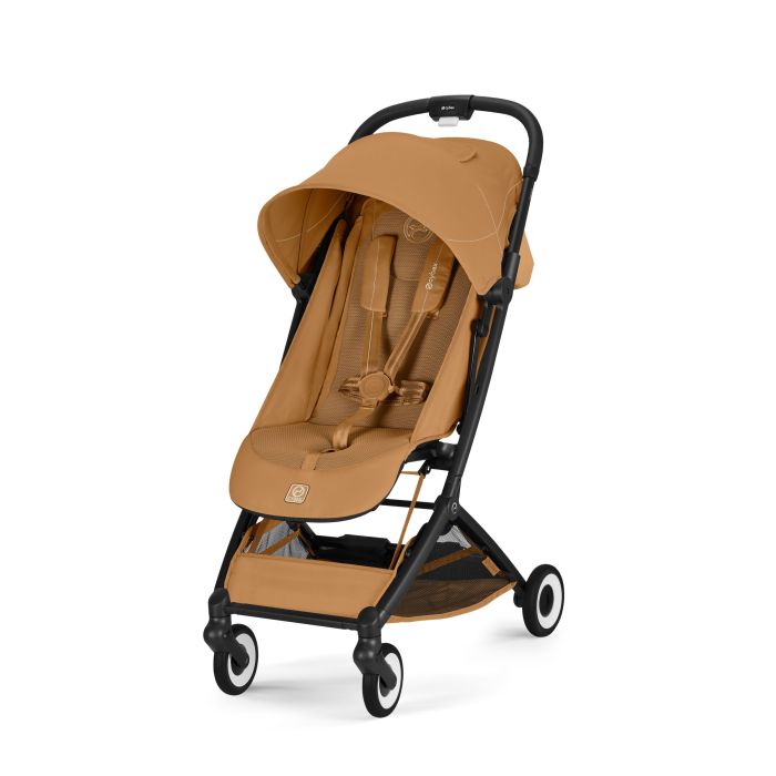 Cybex Orfeo 2026 - wózek spacerowy-Cinnamon Yellow (Black Frame)