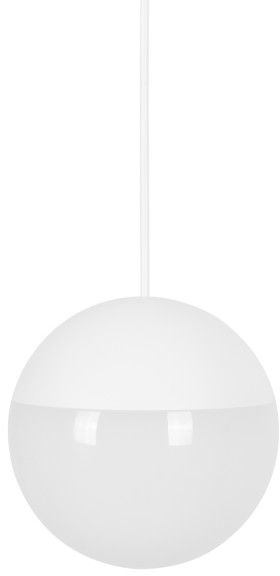 Darmowa Dostawa - Lampa wisząca 1x9 W biała Abruzzo Mica ABRLWMICB