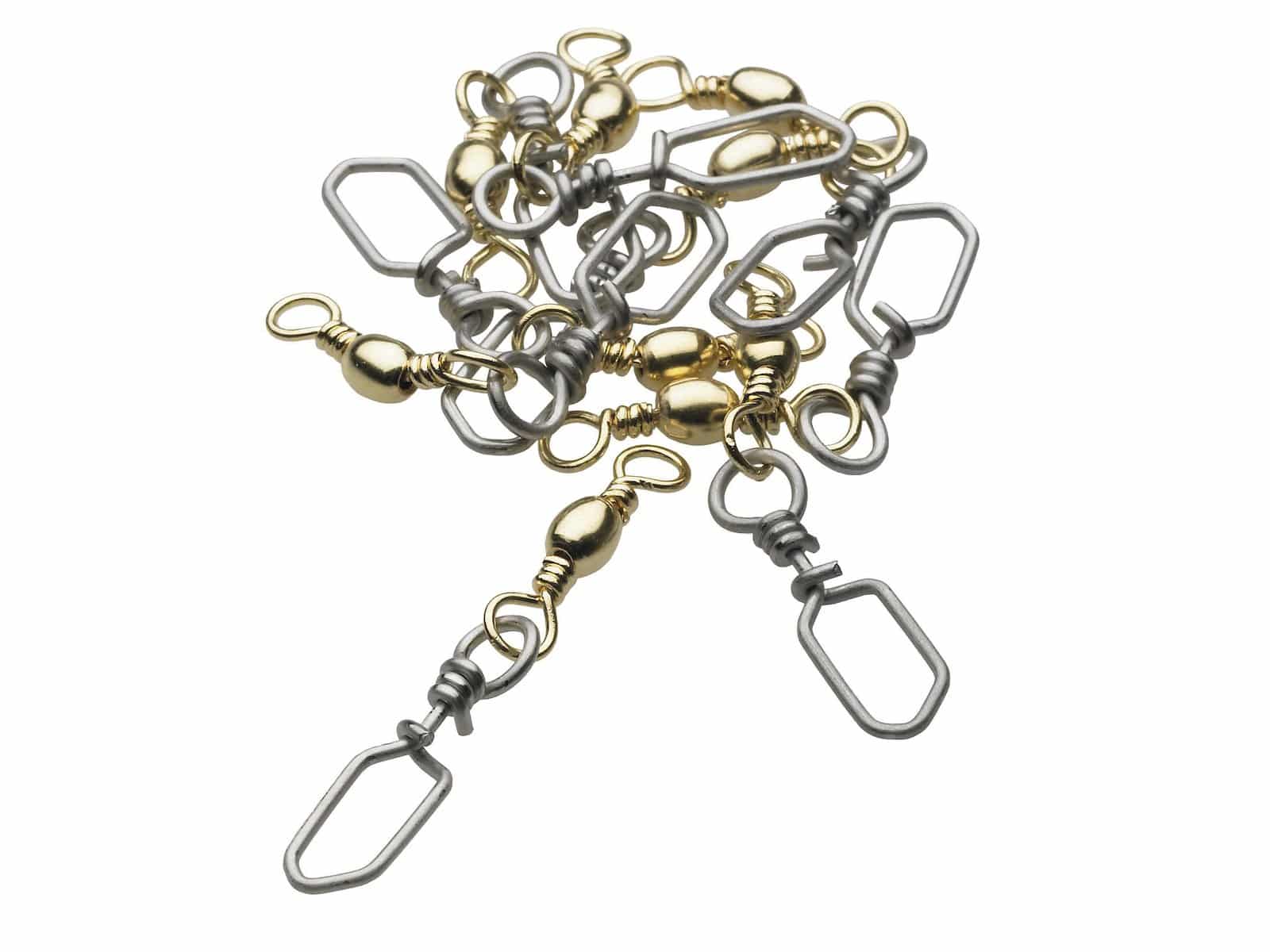 Kinetic Krętlik z agrafką Barrel Swivel W/Scandic Snap 1/0 50kg
